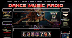 Desktop Screenshot of dance-music-radio.de
